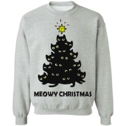 Meowy christmas tree Christmas sweater $19.95