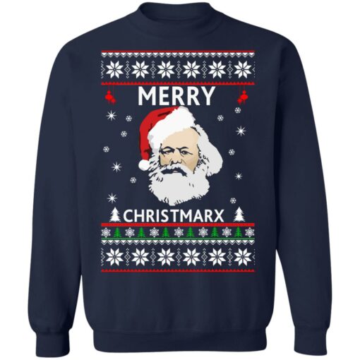 Karl Marx Merry ChristMarx Christmas sweater $19.95 redirect10142021031050 7