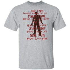 One two Freddy's coming for you shirt $19.95 redirect10152021031019 1