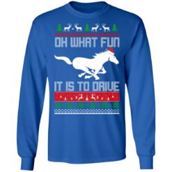 Horse Oh what fun it is to drive sweater $19.95