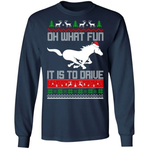 Horse Oh what fun it is to drive sweater $19.95