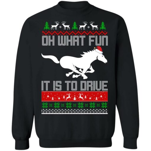 Horse Oh what fun it is to drive sweater $19.95 redirect10152021041002 3