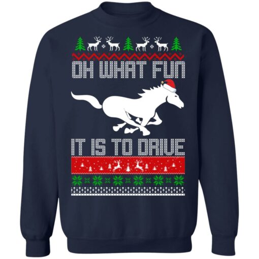 Horse Oh what fun it is to drive sweater $19.95 redirect10152021041002 4