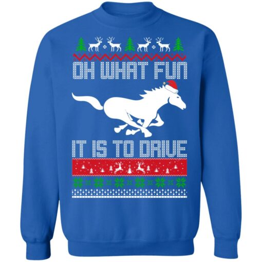 Horse Oh what fun it is to drive sweater $19.95 redirect10152021041002 6
