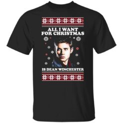 All i want for christmas is dean winchester Christmas sweater $19.95