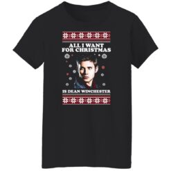 All i want for christmas is dean winchester Christmas sweater $19.95 redirect10152021051054 11