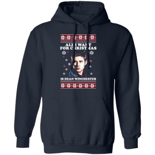 All i want for christmas is dean winchester Christmas sweater $19.95 redirect10152021051054 4