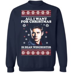 All i want for christmas is dean winchester Christmas sweater $19.95 redirect10152021051054 7