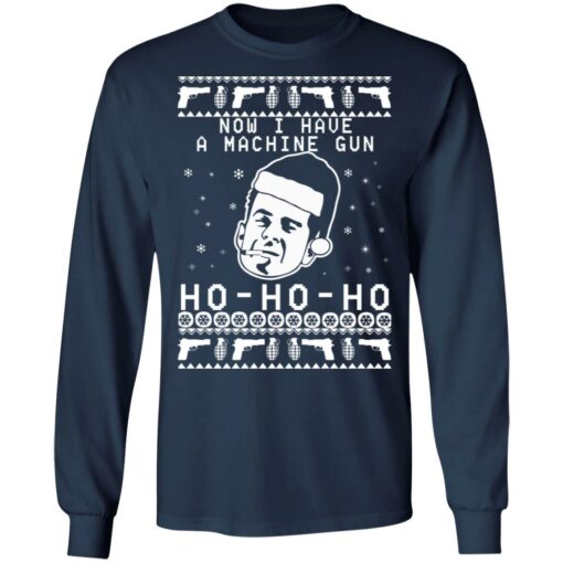 Bruce will now i have a machine gun ho ho ho Christmas sweater $19.95