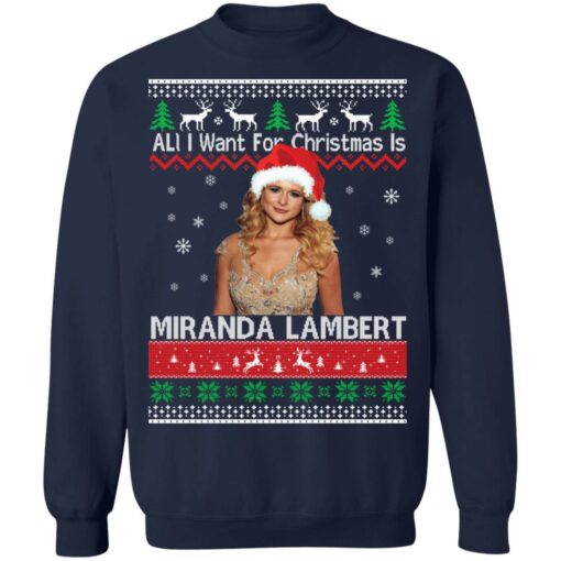 All I want for Christmas is Miranda Lambert Christmas sweater $19.95 redirect10152021221004 5