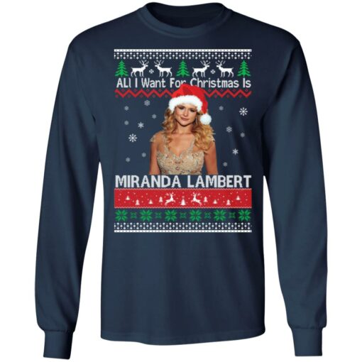 All I want for Christmas is Miranda Lambert Christmas sweater $19.95