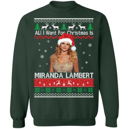 All I want for Christmas is Miranda Lambert Christmas sweater $19.95