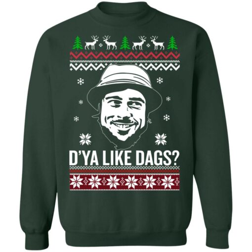 Snatch D'ya like dags Christmas sweater $19.95