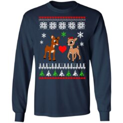 Rudolph and Clarice Christmas sweater $19.95