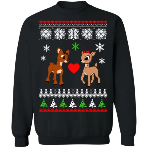 Rudolph and Clarice Christmas sweater $19.95