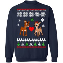 Rudolph and Clarice Christmas sweater $19.95