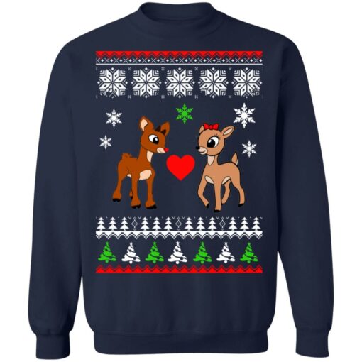Rudolph and Clarice Christmas sweater $19.95 redirect10182021011043 7