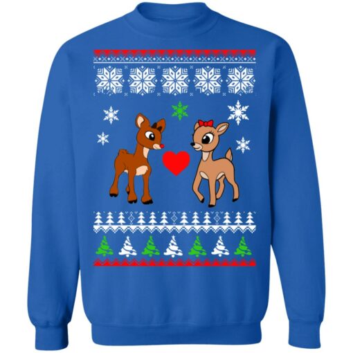 Rudolph and Clarice Christmas sweater $19.95