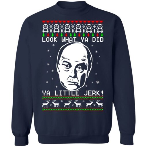Uncle Frank look what ya did ya little jerk Christmas sweater $19.95 redirect10182021011051 7