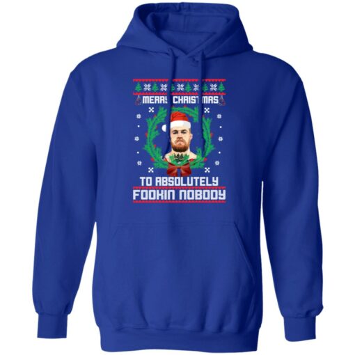 Conor McGregor merry Christmas to absolutely fookin nobody Christmas sweater $19.95 redirect10182021021025 5