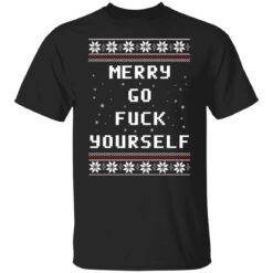 Merry go f*ck yourself Christmas sweatshirt $19.95