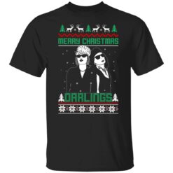 Patsy and Edina merry Christmas darlings Christmas sweatshirt $19.95 redirect10182021031042 1