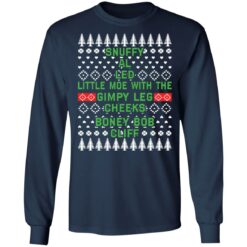 Snuffy al led little moe with the gimpy leg cheeks Christmas sweater $19.95 redirect10182021051030 2