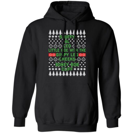 Snuffy al led little moe with the gimpy leg cheeks Christmas sweater $19.95 redirect10182021051030 3