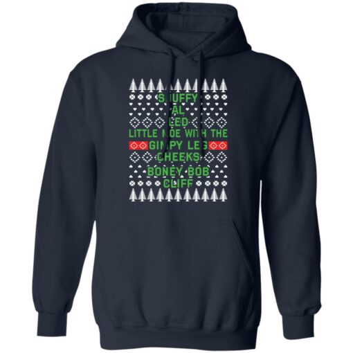 Snuffy al led little moe with the gimpy leg cheeks Christmas sweater $19.95 redirect10182021051030 4