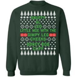 Snuffy al led little moe with the gimpy leg cheeks Christmas sweater $19.95 redirect10182021051030 8