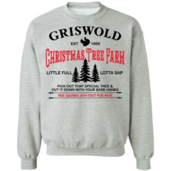 Griswold 1989 Christmas tree farm sweatshirt $19.95