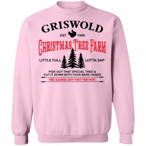 Griswold 1989 Christmas tree farm sweatshirt $19.95