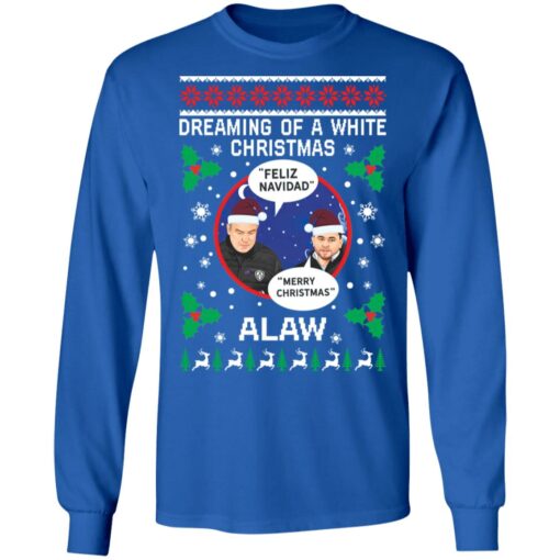 Leeds Marcelo Bielsa Feliz Navidad Dreaming of a white Christmas sweater $19.95