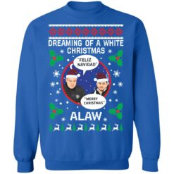 Leeds Marcelo Bielsa Feliz Navidad Dreaming of a white Christmas sweater $19.95