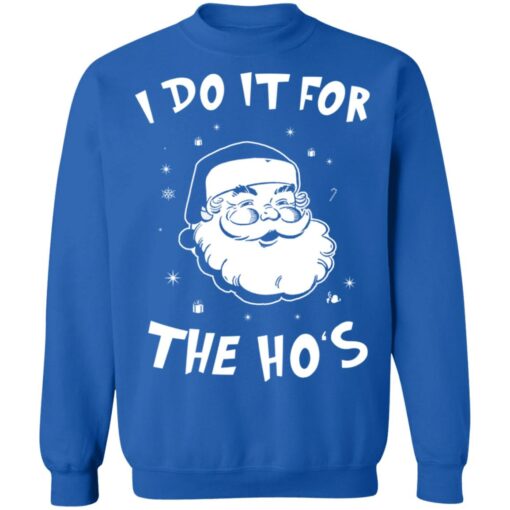 Santa Claus i do it for the ho's Christmas sweater $19.95 redirect10192021021010 4