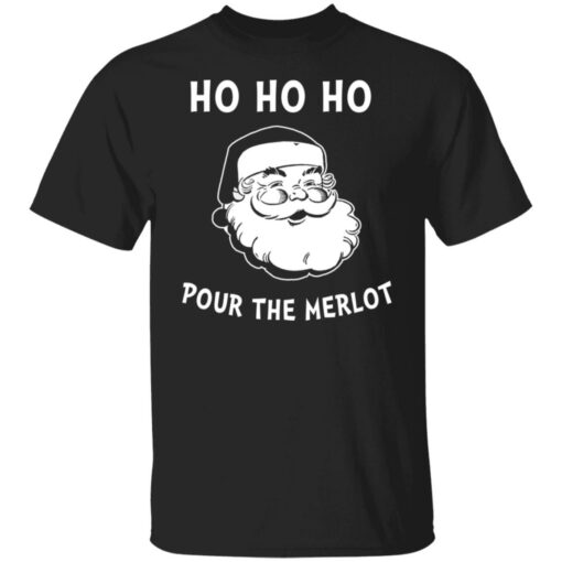 Santa Claus ho ho ho pour the merlot Christmas sweater $19.95 redirect10192021231049 10