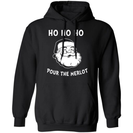 Santa Claus ho ho ho pour the merlot Christmas sweater $19.95 redirect10192021231049 3