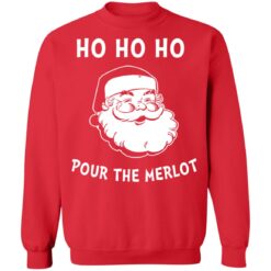Santa Claus ho ho ho pour the merlot Christmas sweater $19.95 redirect10192021231049 7