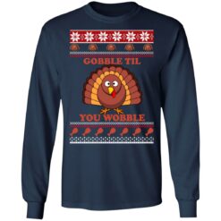 Turkey gobble til you wobble Thanksgiving Christmas sweater $19.95