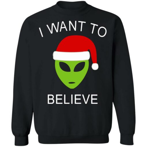Alien i want to believe Christmas sweater $19.95 redirect10202021001058 16
