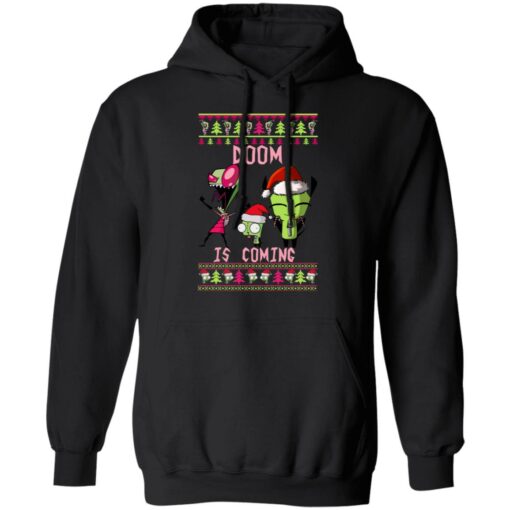 Invader zim doom is coming Christmas sweater $19.95