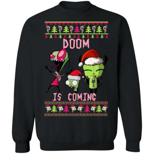 Invader zim doom is coming Christmas sweater $19.95 redirect10202021001058 6