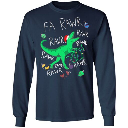 Dinosaur Fa Rawr Rawr Christmas sweater $19.95