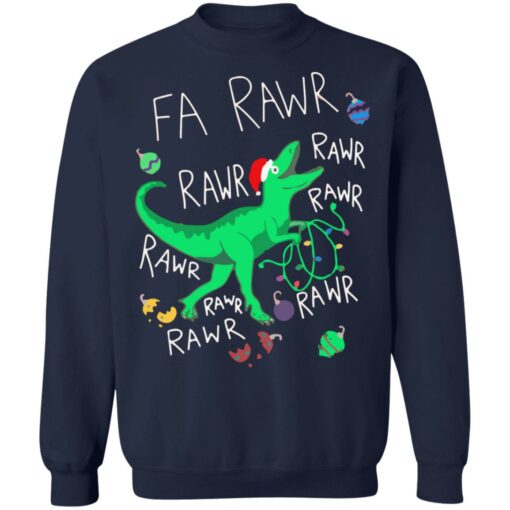 Dinosaur Fa Rawr Rawr Christmas sweater $19.95 redirect10202021011030 7