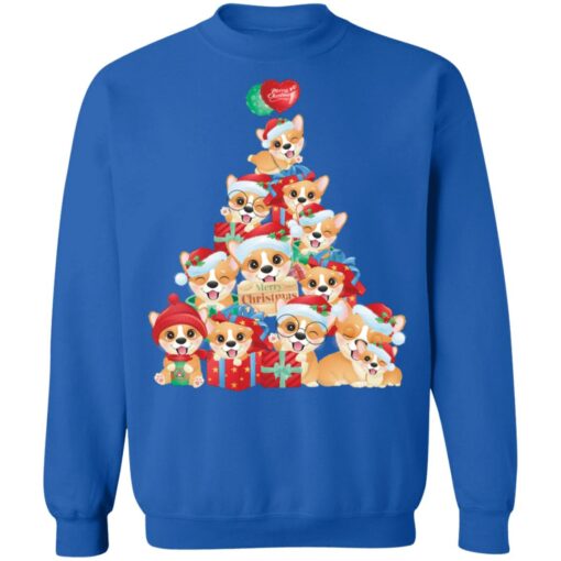 Corgi Christmas Tree sweatshirt $19.95 redirect10202021051020