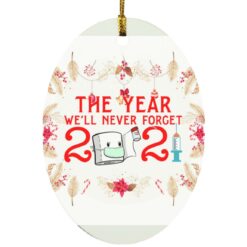 The year we'll never forget 2021 ornament $12.75