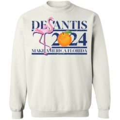 Flamingo desantis 2024 make America Florida shirt $19.95