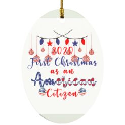 2020 first Christmas as an American citizen ornament $12.75