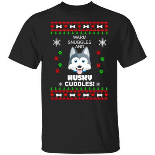 Warm snuggles and Husky cuddles christmas sweater $19.95 redirect10202021221038 10