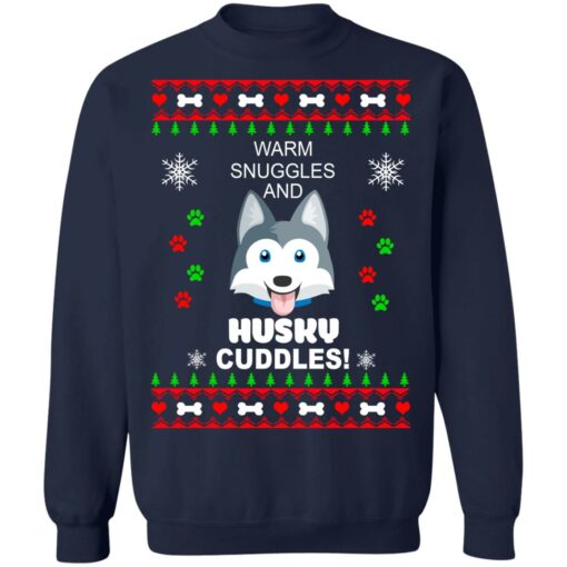 Warm snuggles and Husky cuddles christmas sweater $19.95 redirect10202021221038 7
